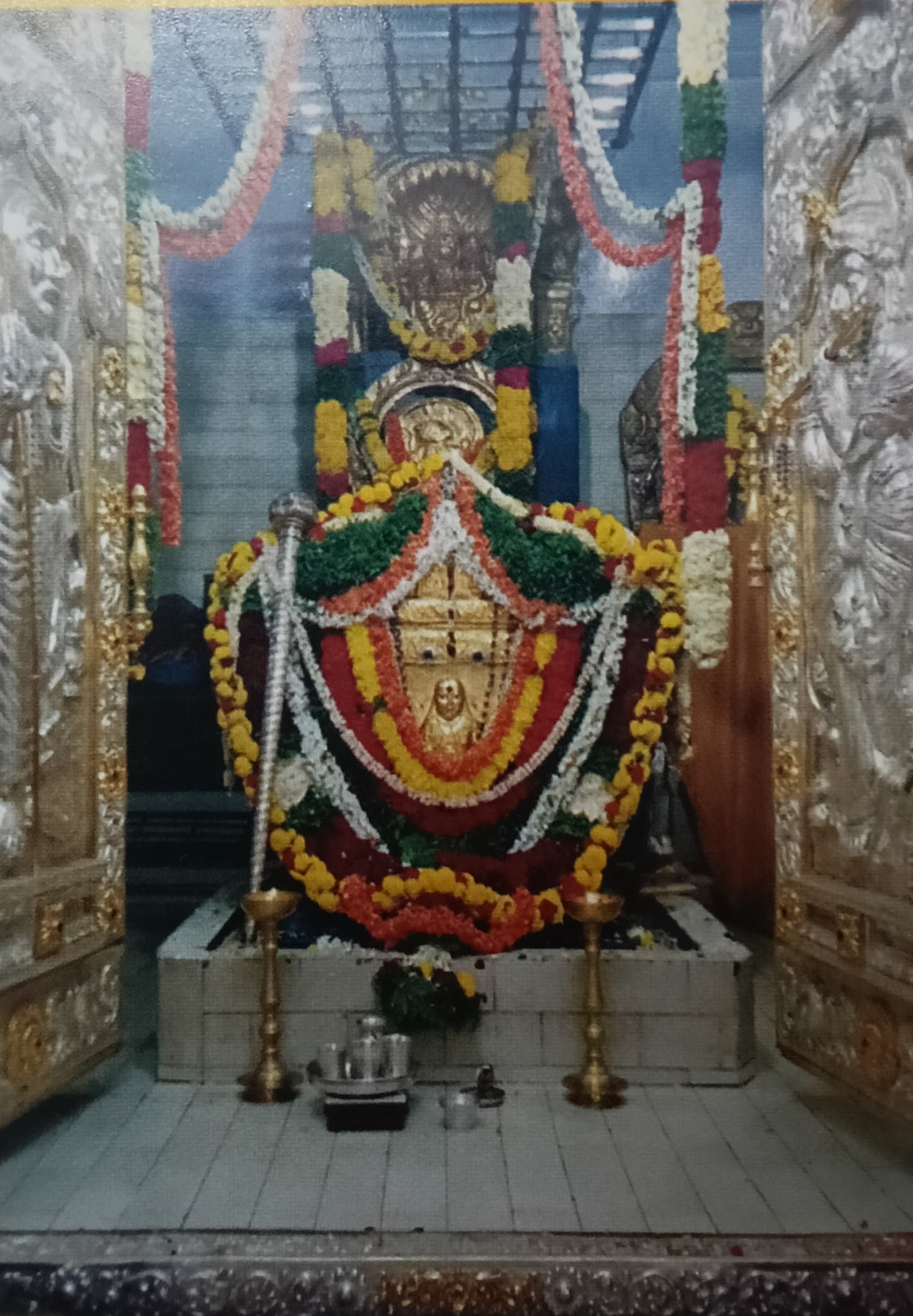Devotees at Sri Raghavendra Swamy Mutt during Aradhana
